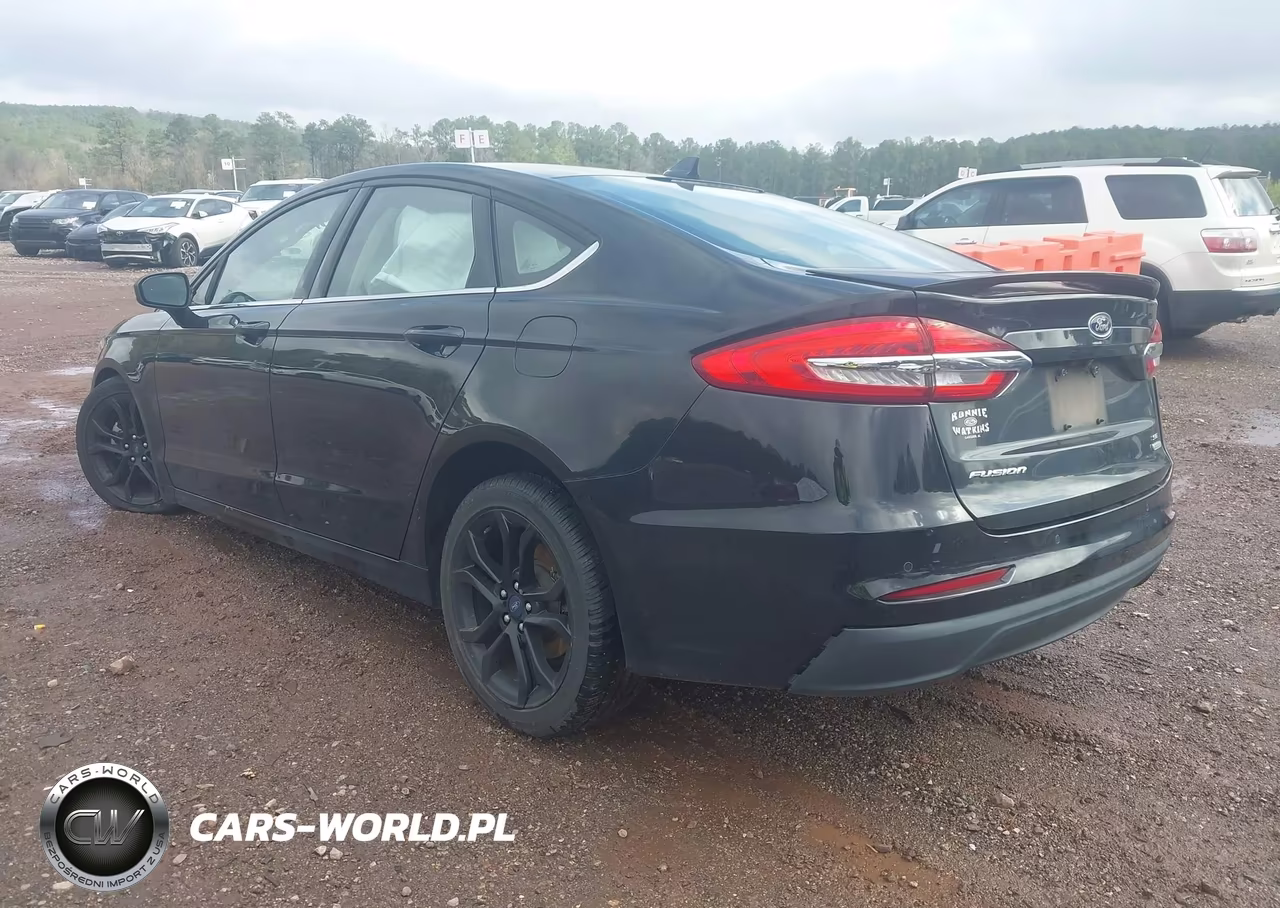 2019 Ford Fusion Se VIN:3FA6P0HDXKR146606 - 3