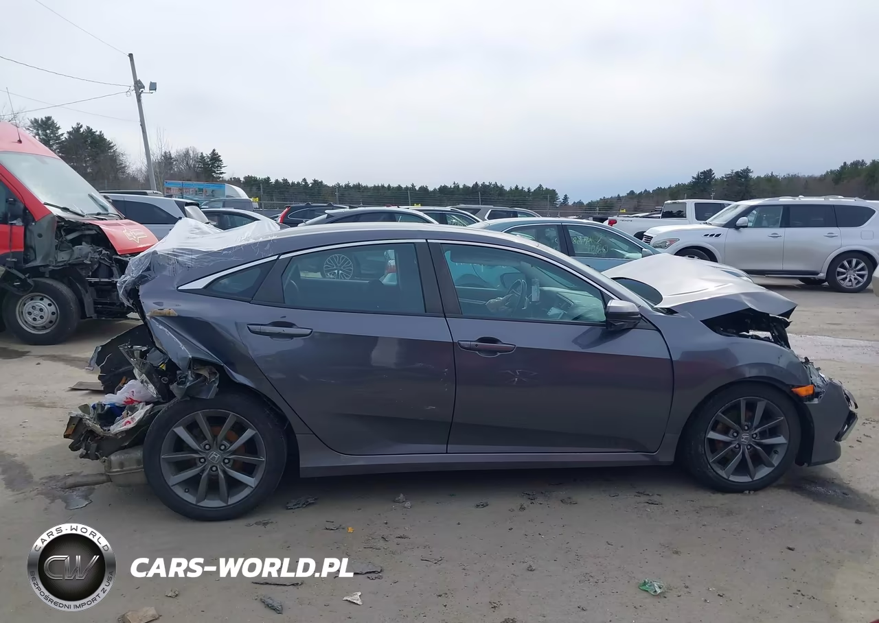 2019 Honda Civic Ex VIN:2HGFC1F32KH651316 - 13