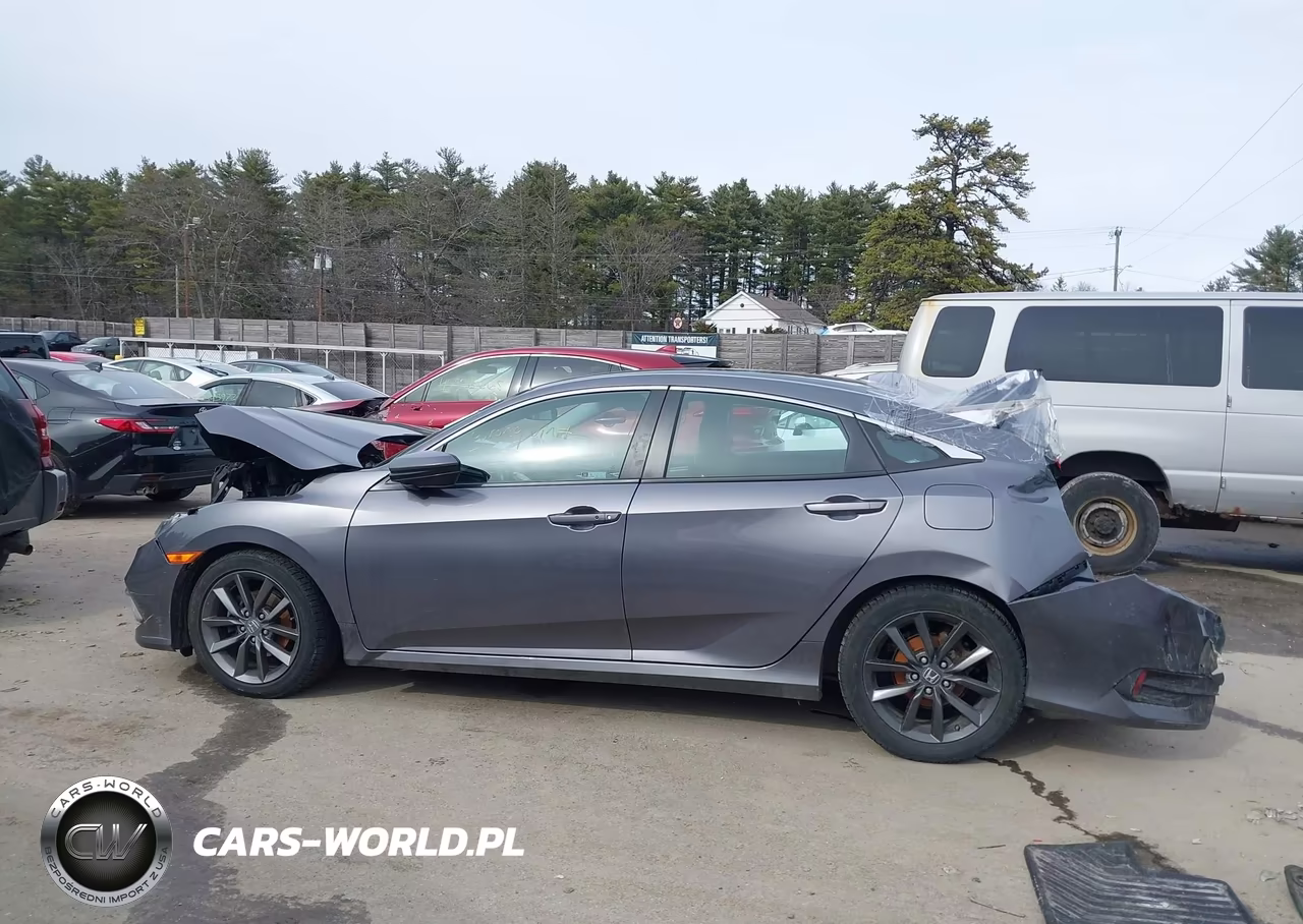 2019 Honda Civic Ex VIN:2HGFC1F32KH651316 - 14