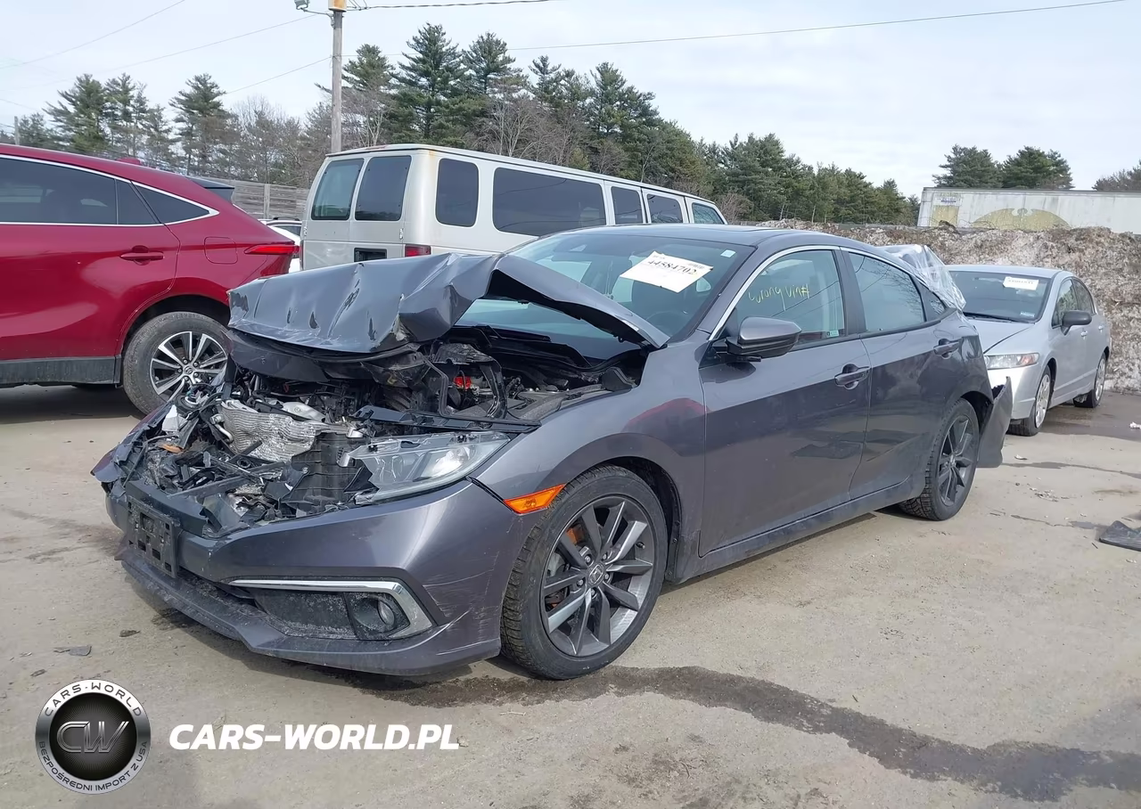 2019 Honda Civic Ex VIN:2HGFC1F32KH651316 - 2