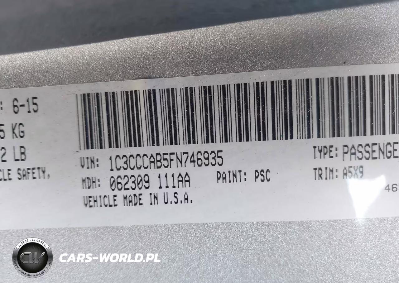 2015 Chrysler 200 Limited VIN:1C3CCCAB5FN746935 - 9
