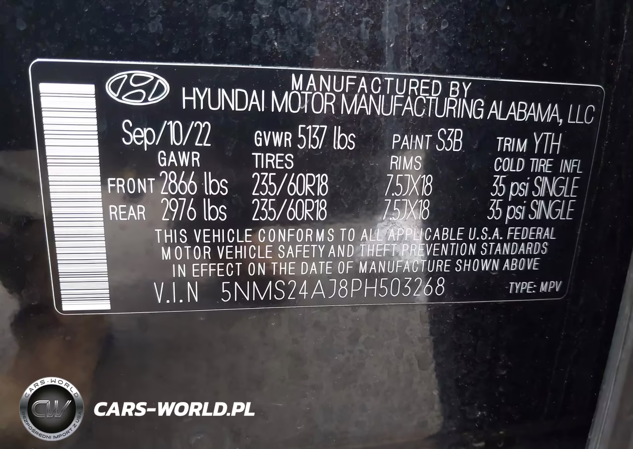 2023 Hyundai Santa Fe Sel VIN:5NMS24AJ8PH503268 - 9