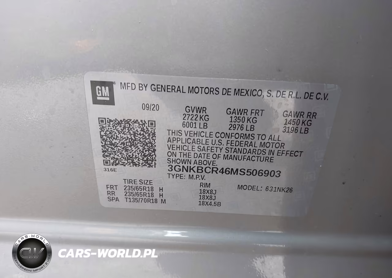 2021 Chevrolet Blazer Fwd 2Lt VIN:3GNKBCR46MS506903 - 9