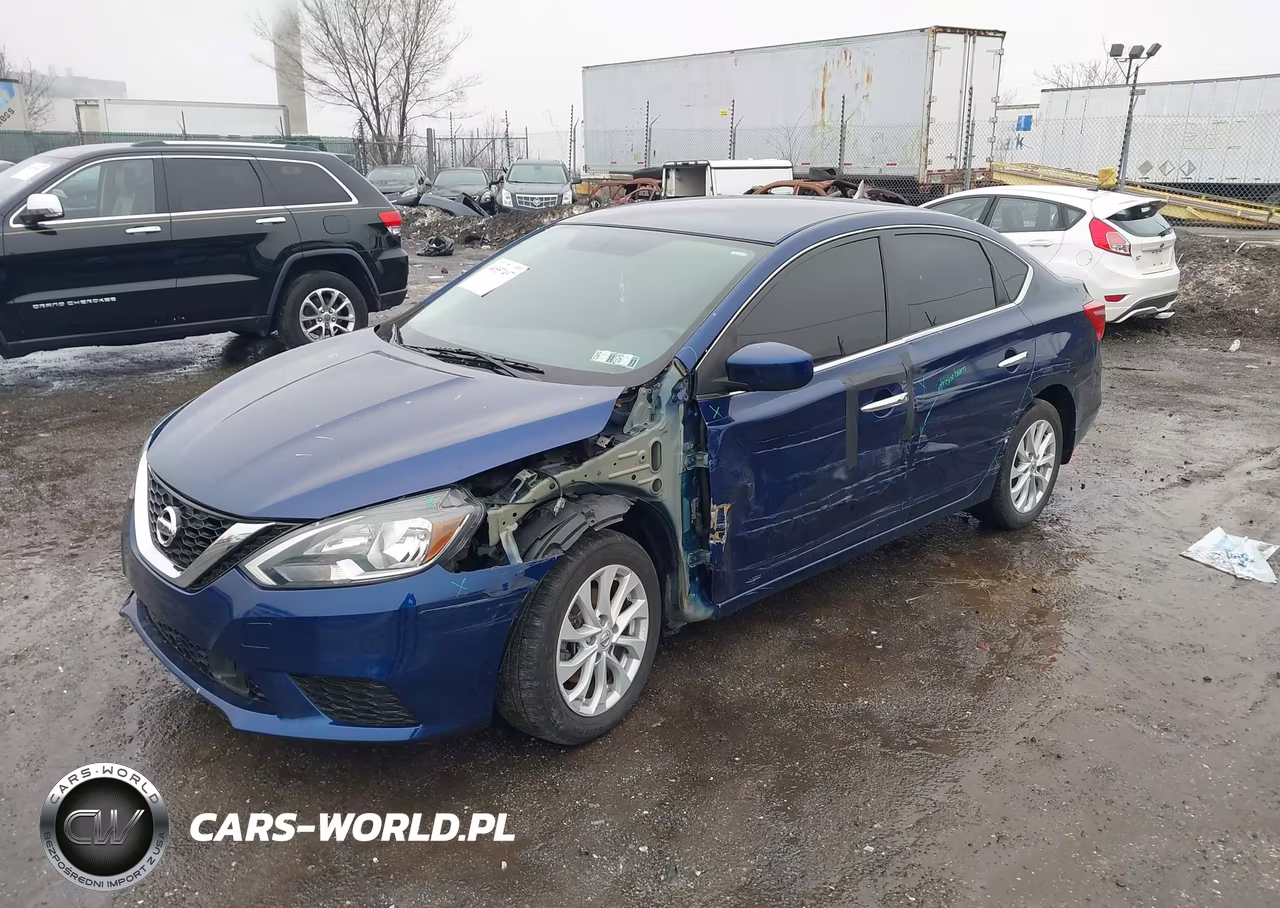 2019 Nissan Sentra Sv VIN:3N1AB7AP5KY348391 - 2