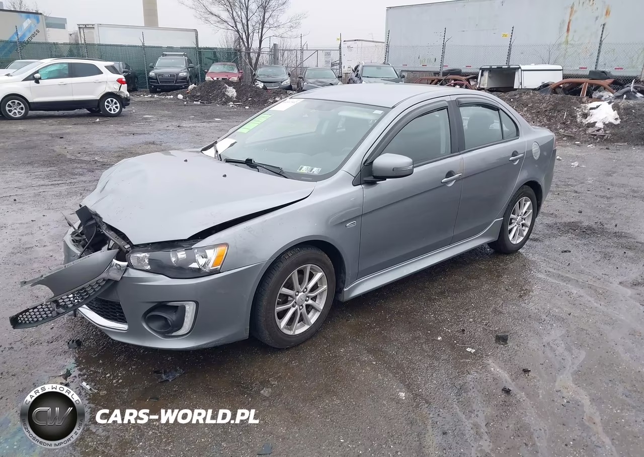 2016 Mitsubishi Lancer Es VIN:JA32U2FU0GU003467 - 2