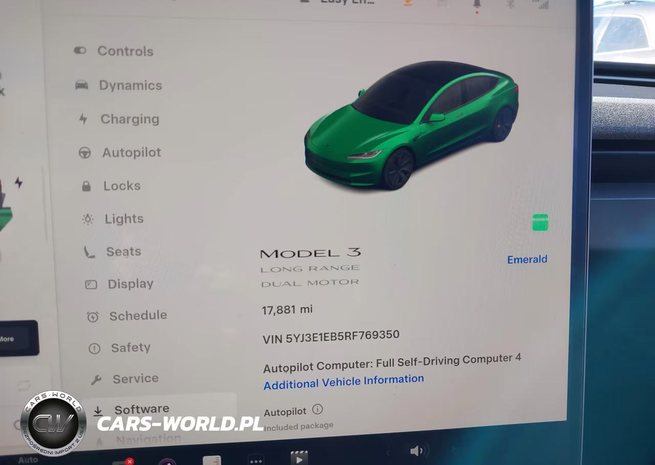 2024 Tesla Model 3 Long Range Dual Motor All-Wheel Drive VIN:5YJ3E1EB5RF769350 - 7