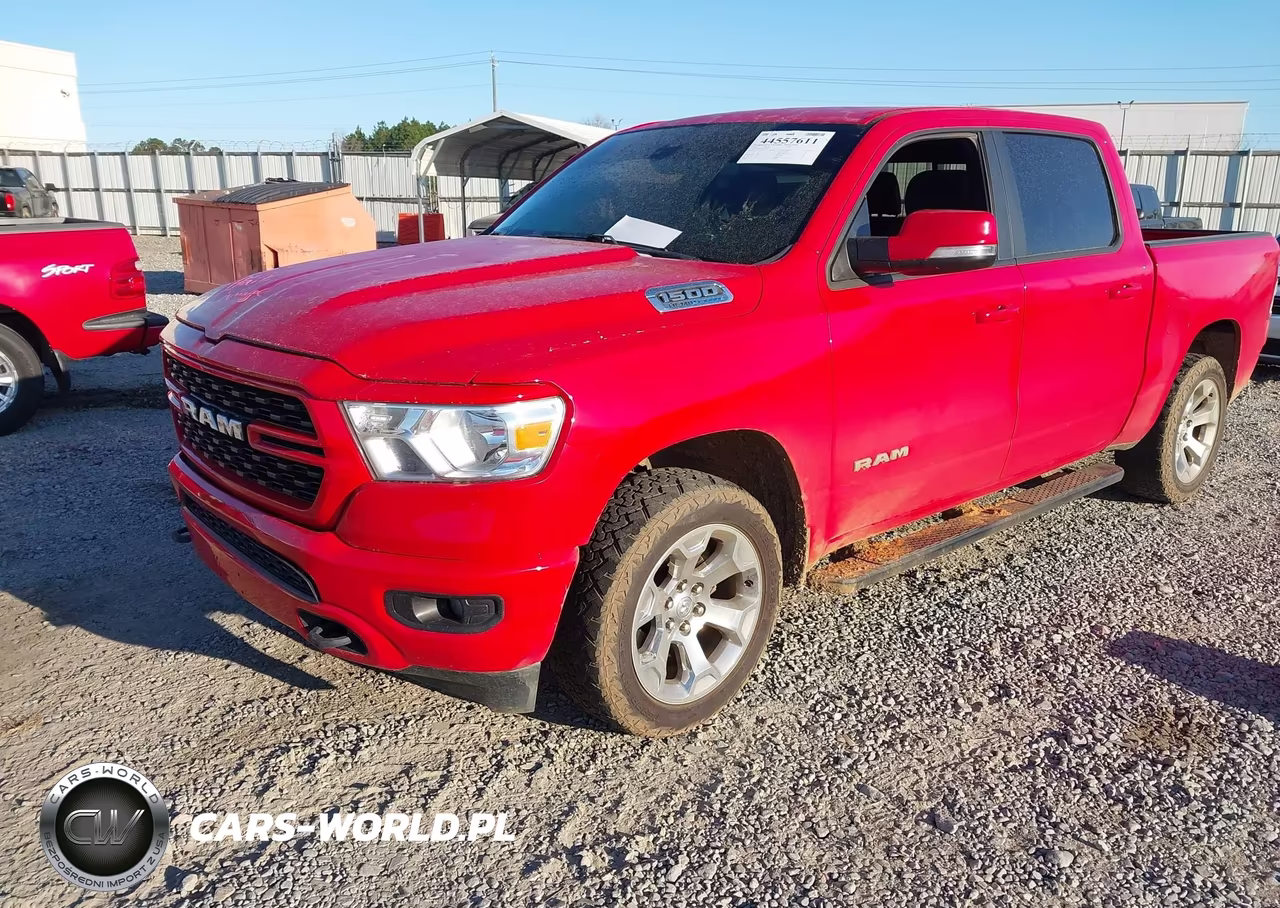 2022 Ram 1500 Big Horn 4X4 5'7 Box VIN:1C6SRFFT2NN435171 - 2