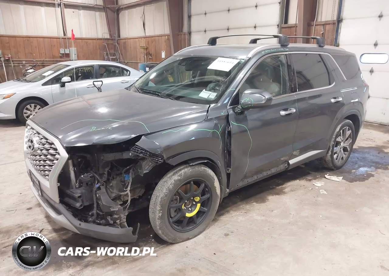 2021 Hyundai Palisade Sel VIN:KM8R44HE7MU265298 - 2