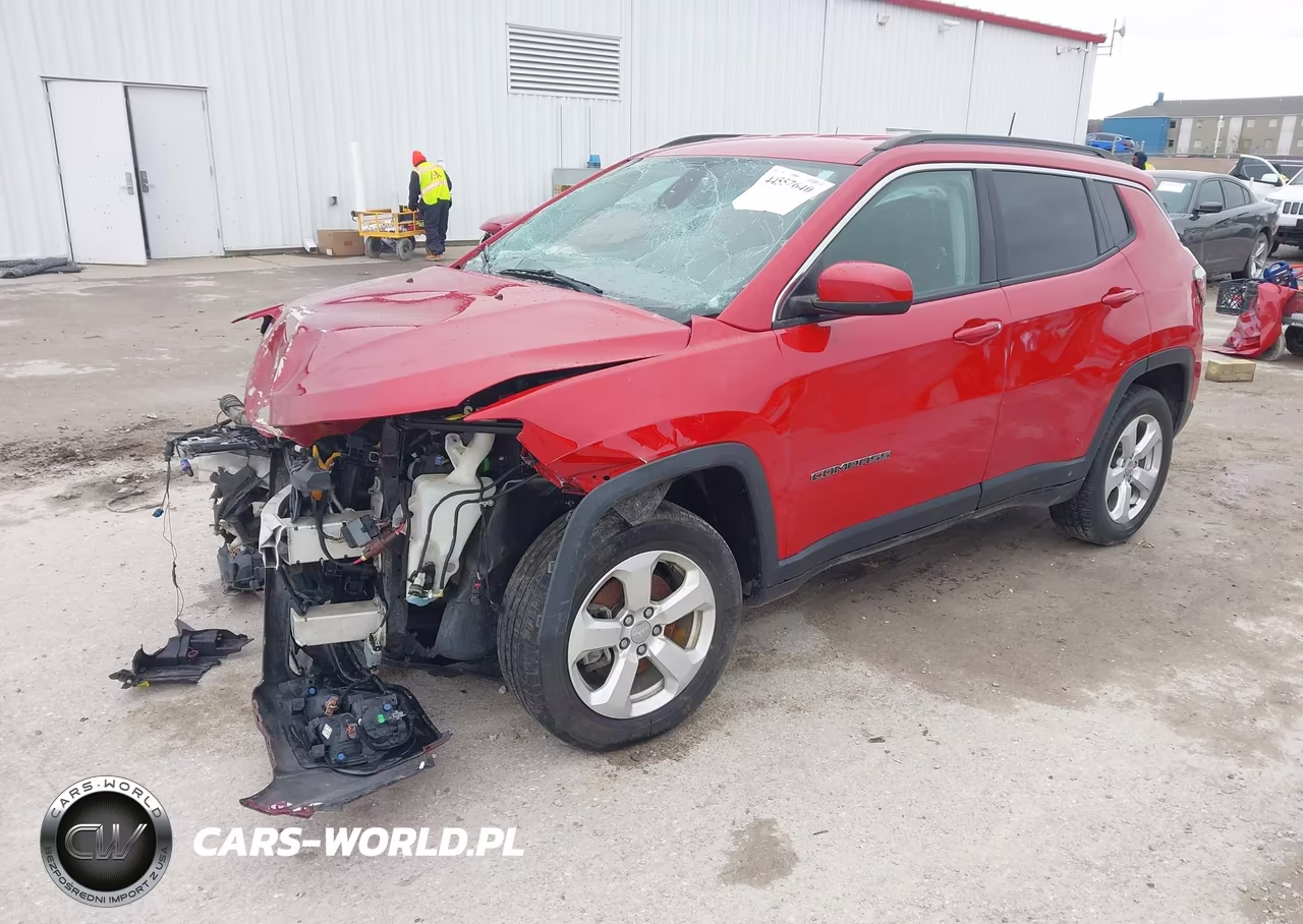 2017 Jeep New Compass Latitude 4X4 VIN:3C4NJDBB4HT672182 - 2