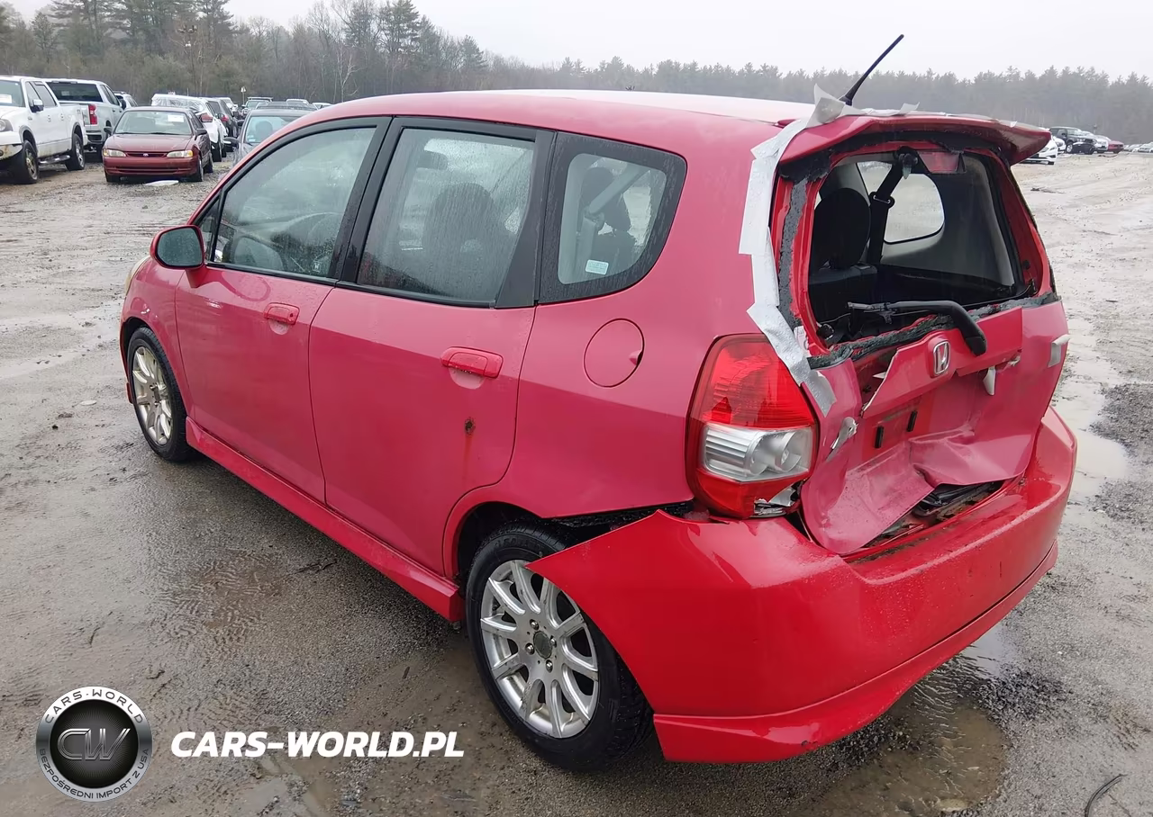 2008 Honda Fit Sport VIN:JHMGD37688S004214 - 3