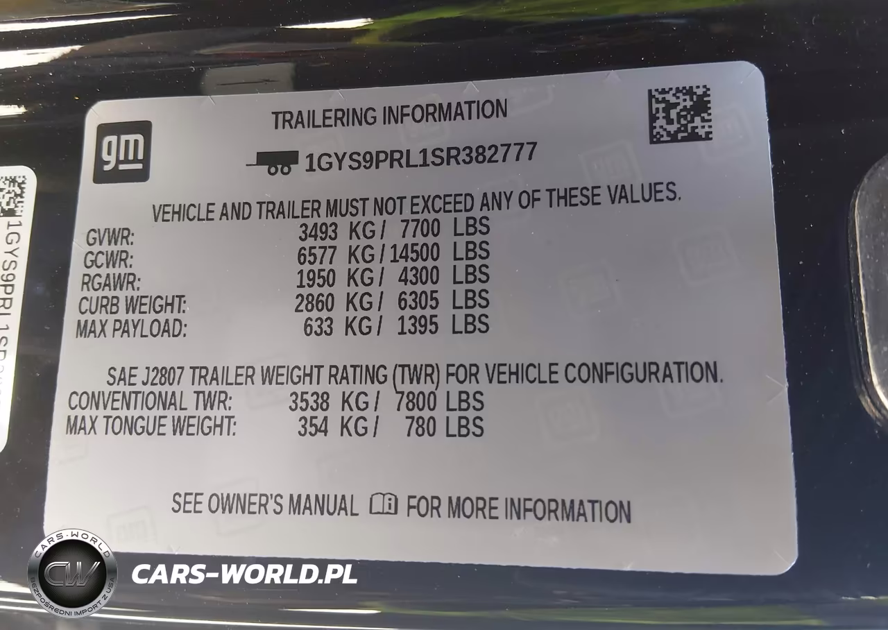 2025 Cadillac Escalade Esv Sport VIN:1GYS9PRL1SR382777 - 9