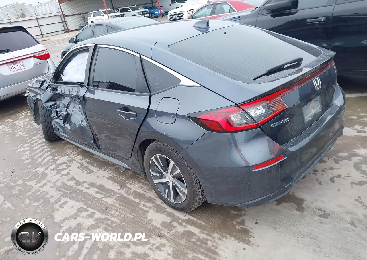 2024 Honda Civic Lx VIN:19XFL2H52RE008179 - 3