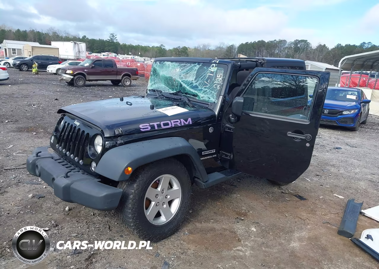 2014 Jeep Wrangler Sport VIN:1C4AJWAG3EL207701 - 2