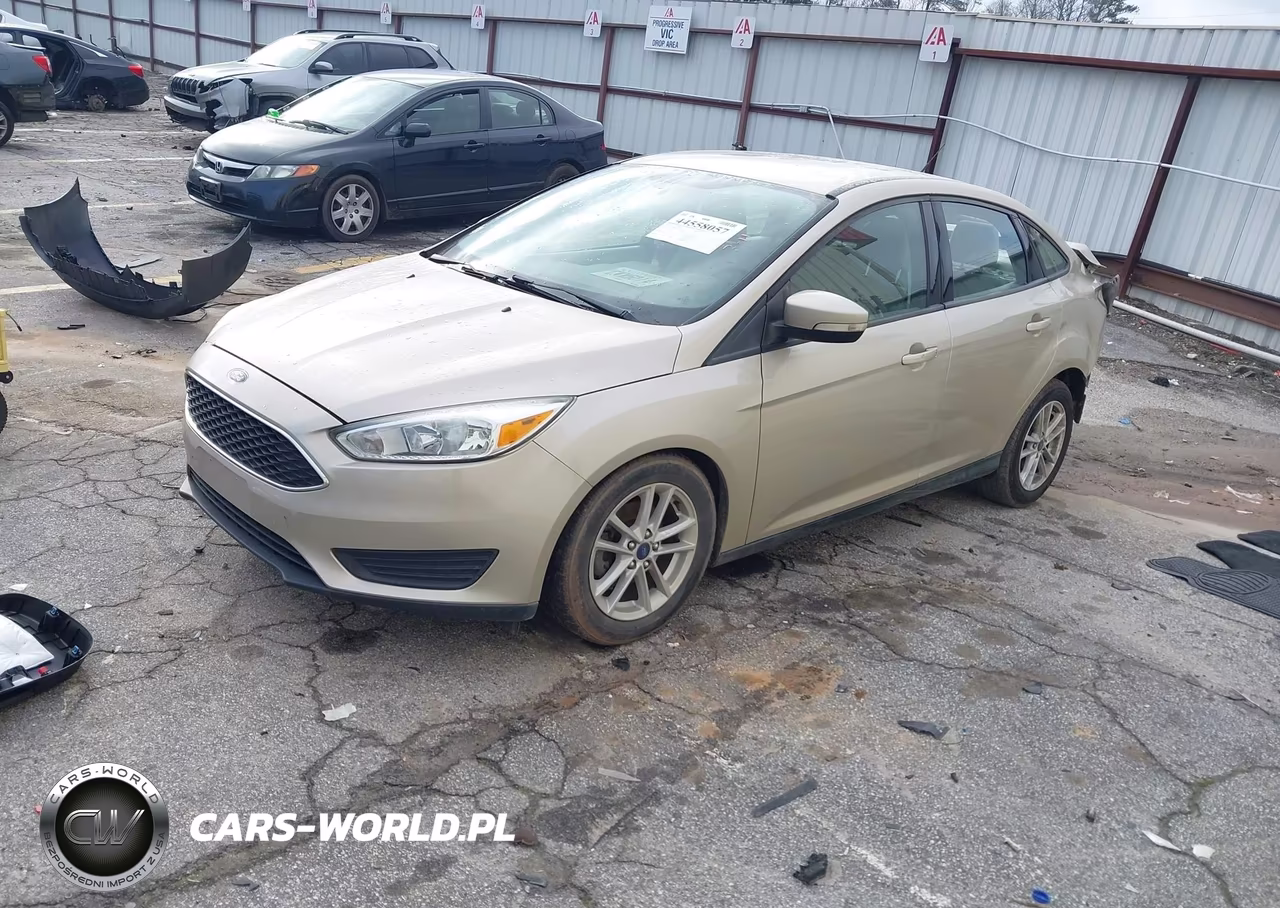 2017 Ford Focus Se VIN:1FADP3F28HL221028 - 2
