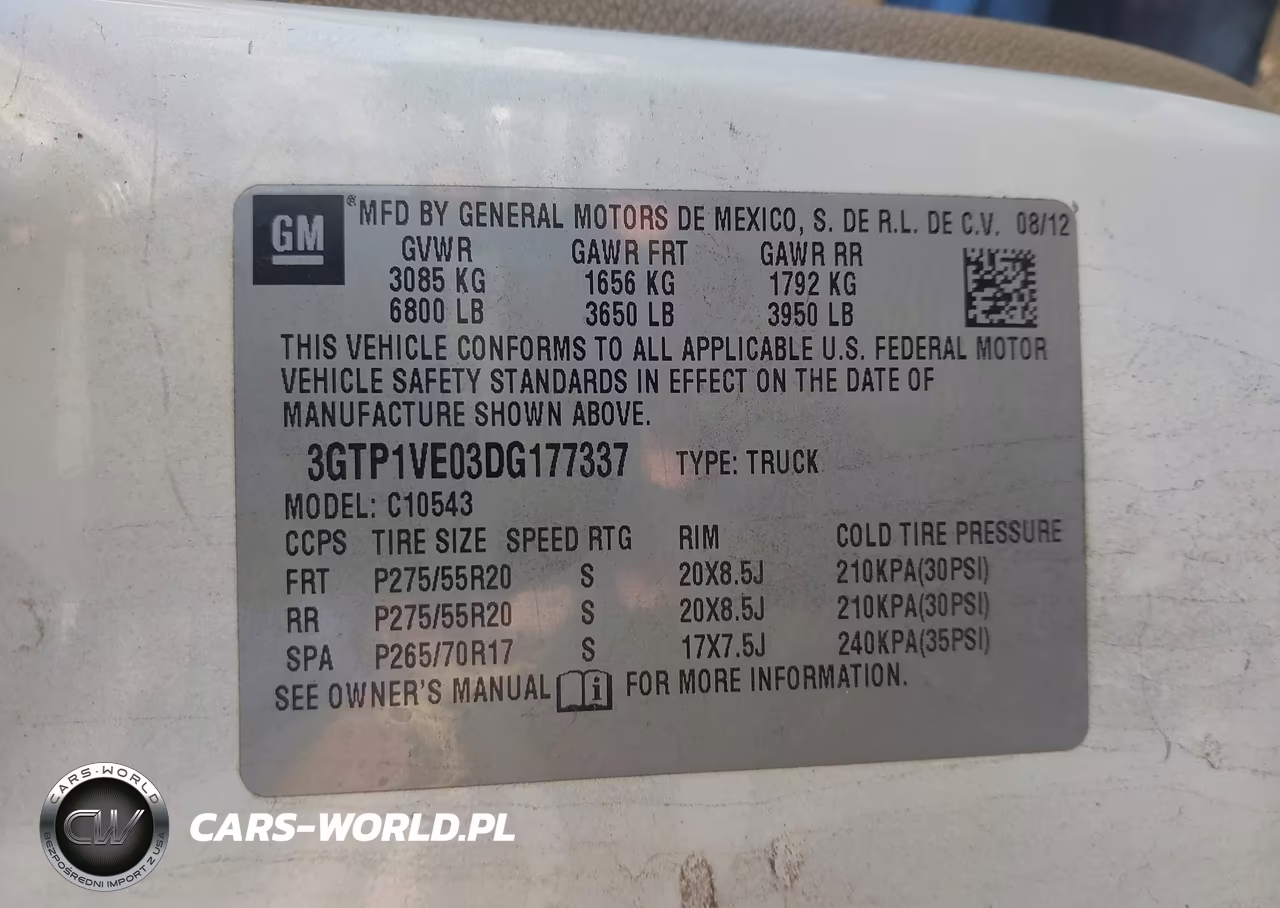 2013 GMC Sierra 1500 Sle VIN:3GTP1VE03DG177337 - 9