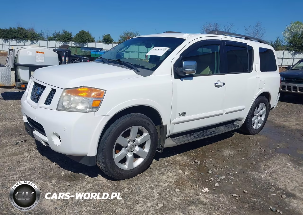 2008 Nissan Armada Se VIN:5N1BA08D48N614797 - 2