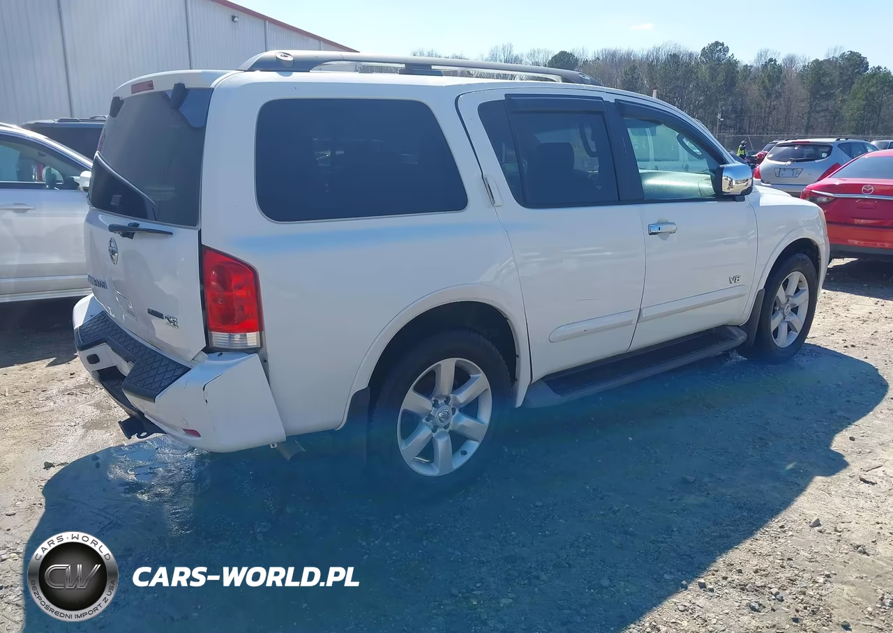 2008 Nissan Armada Se VIN:5N1BA08D48N614797 - 4