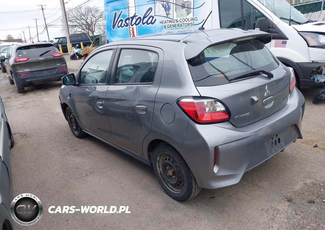 2022 Mitsubishi Mirage Es-Le VIN:ML32AUHJ7NH008635 - 3