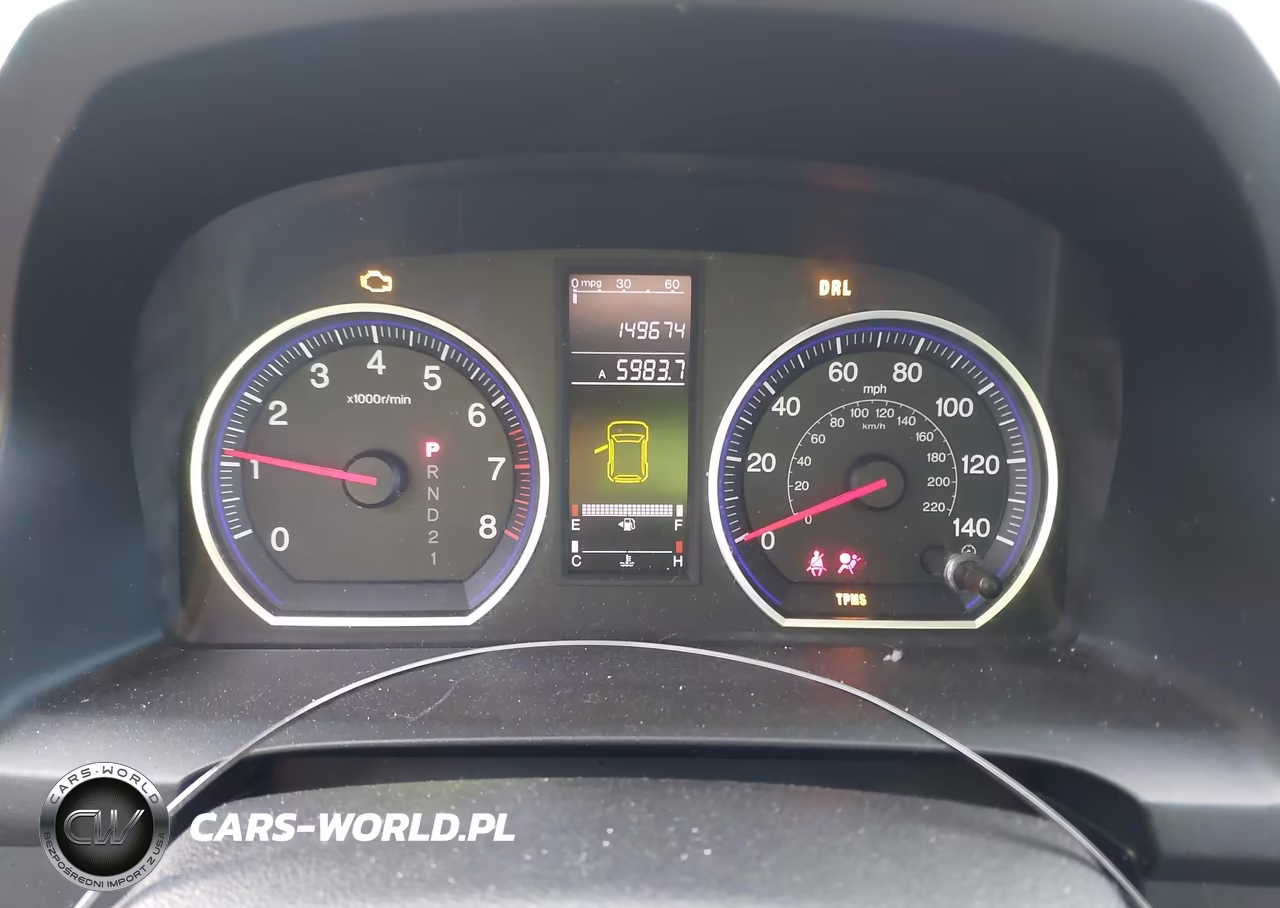 2008 Honda Cr-V Lx VIN:3CZRE383X8G700649 - 7