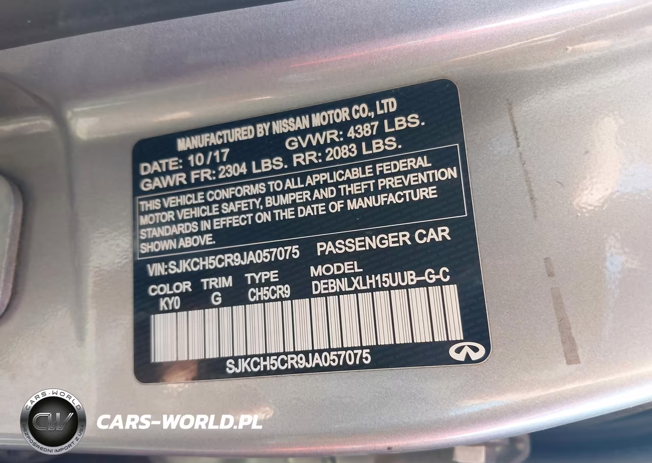 2018 Infiniti Qx30 Luxury VIN:SJKCH5CR9JA057075 - 9