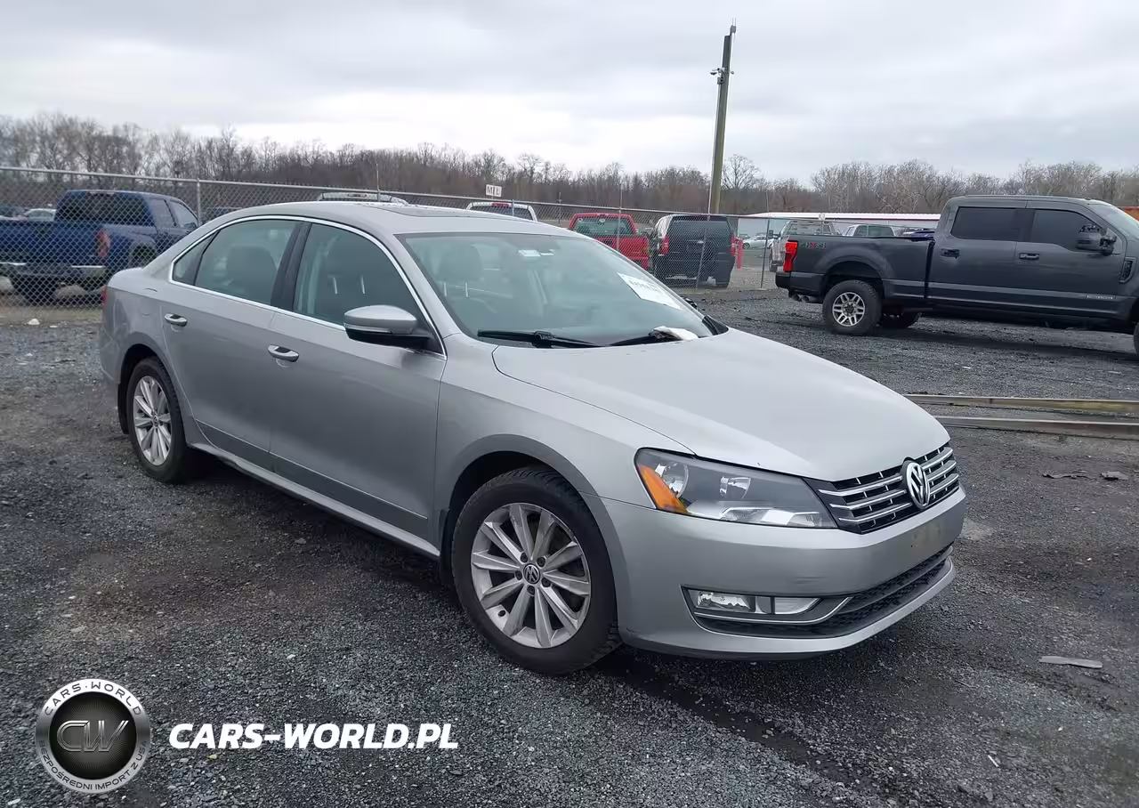 2013 Volkswagen Passat 2.5L Sel Premium