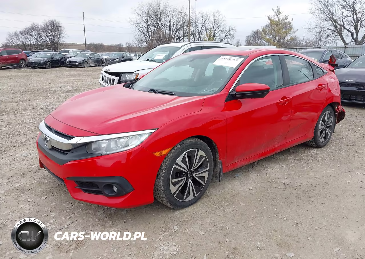 2017 Honda Civic Ex-L VIN:2HGFC1F79HH657772 - 2
