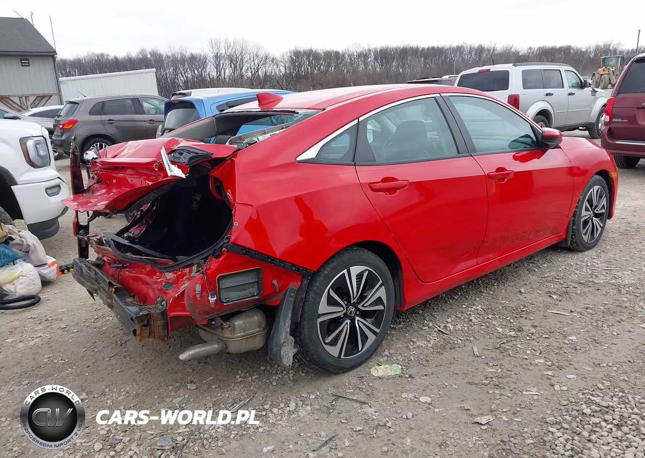 2017 Honda Civic Ex-L VIN:2HGFC1F79HH657772 - 4