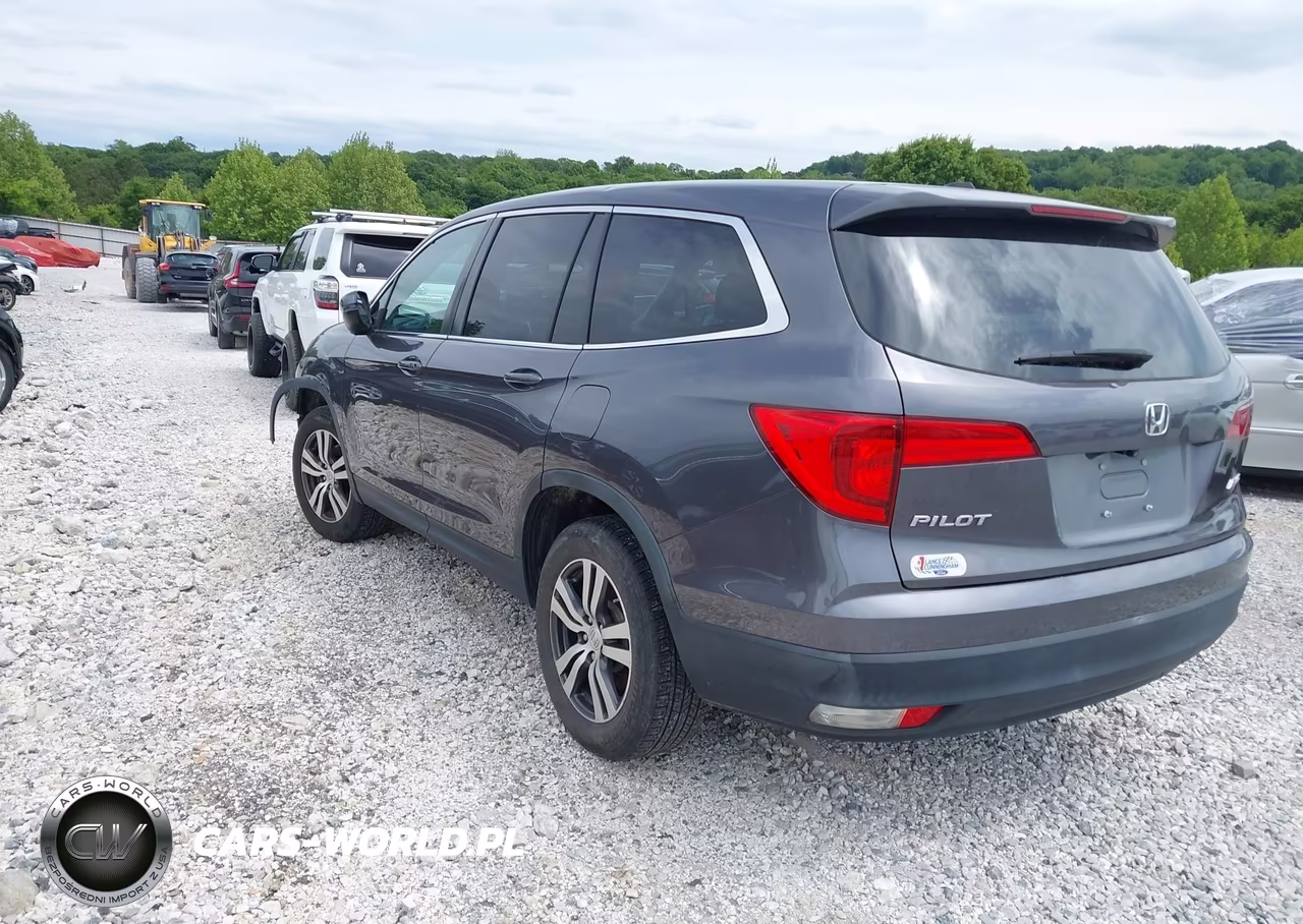2017 Honda Pilot Ex-L VIN:5FNYF6H58HB051876 - 3