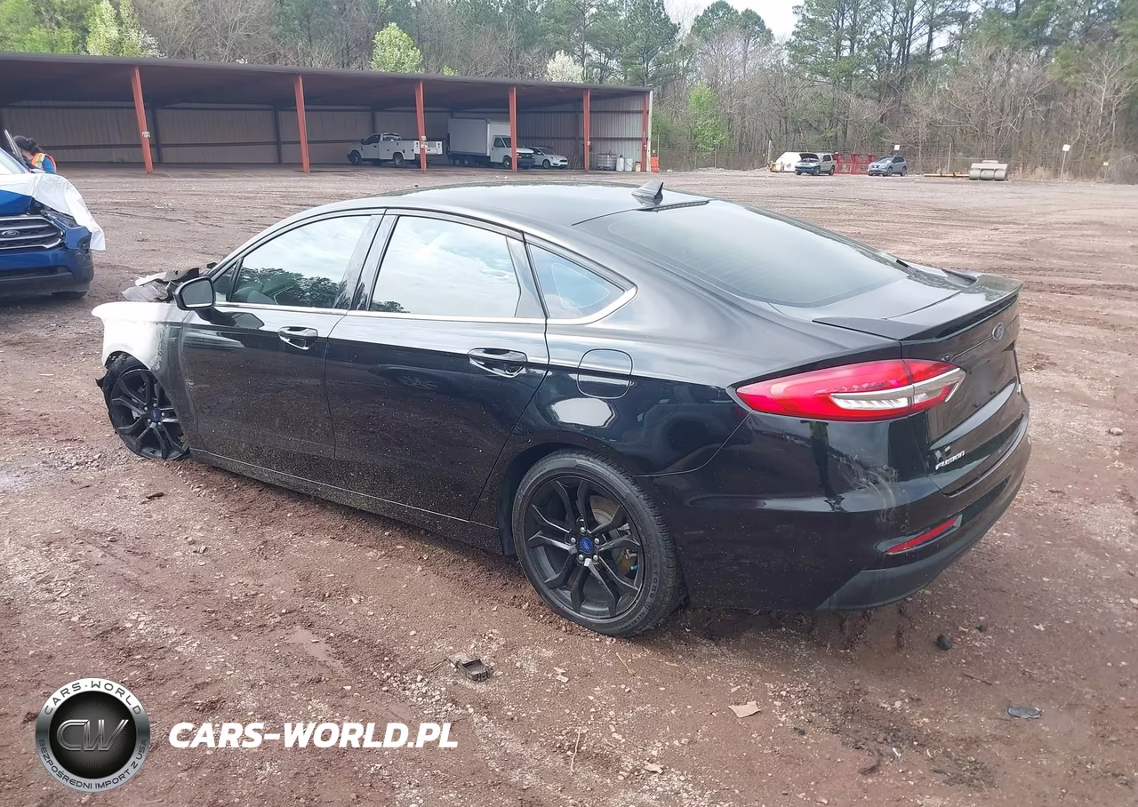 2019 Ford Fusion Se VIN:3FA6P0HD6KR111626 - 3