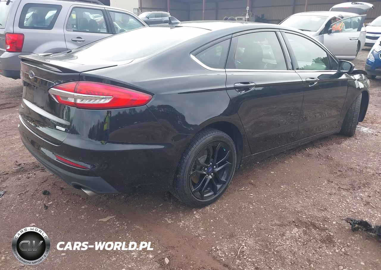 2019 Ford Fusion Se VIN:3FA6P0HD6KR111626 - 4