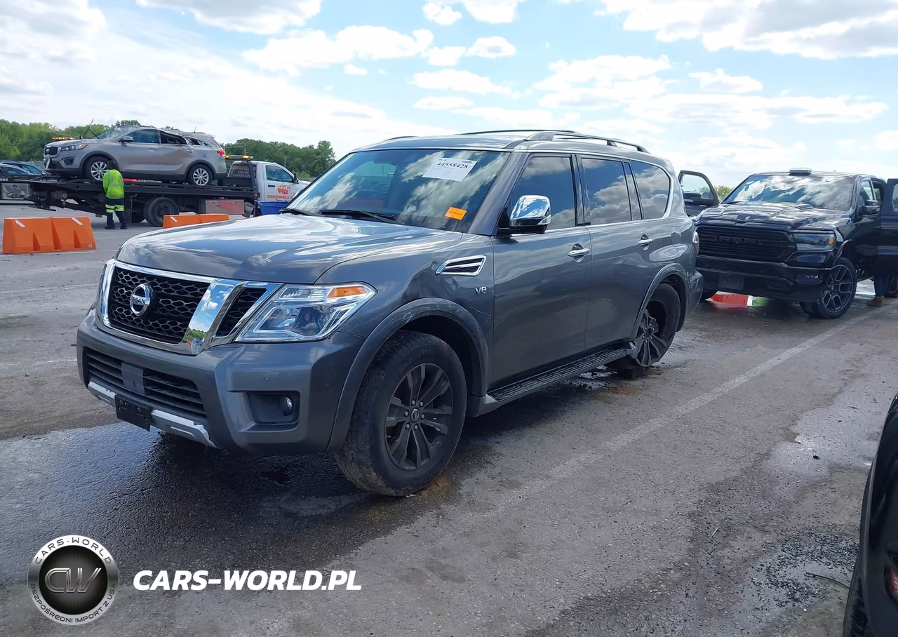 2018 Nissan Armada Platinum VIN:JN8AY2NE6J9731160 - 2