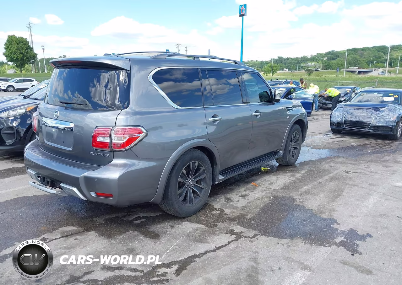 2018 Nissan Armada Platinum VIN:JN8AY2NE6J9731160 - 4