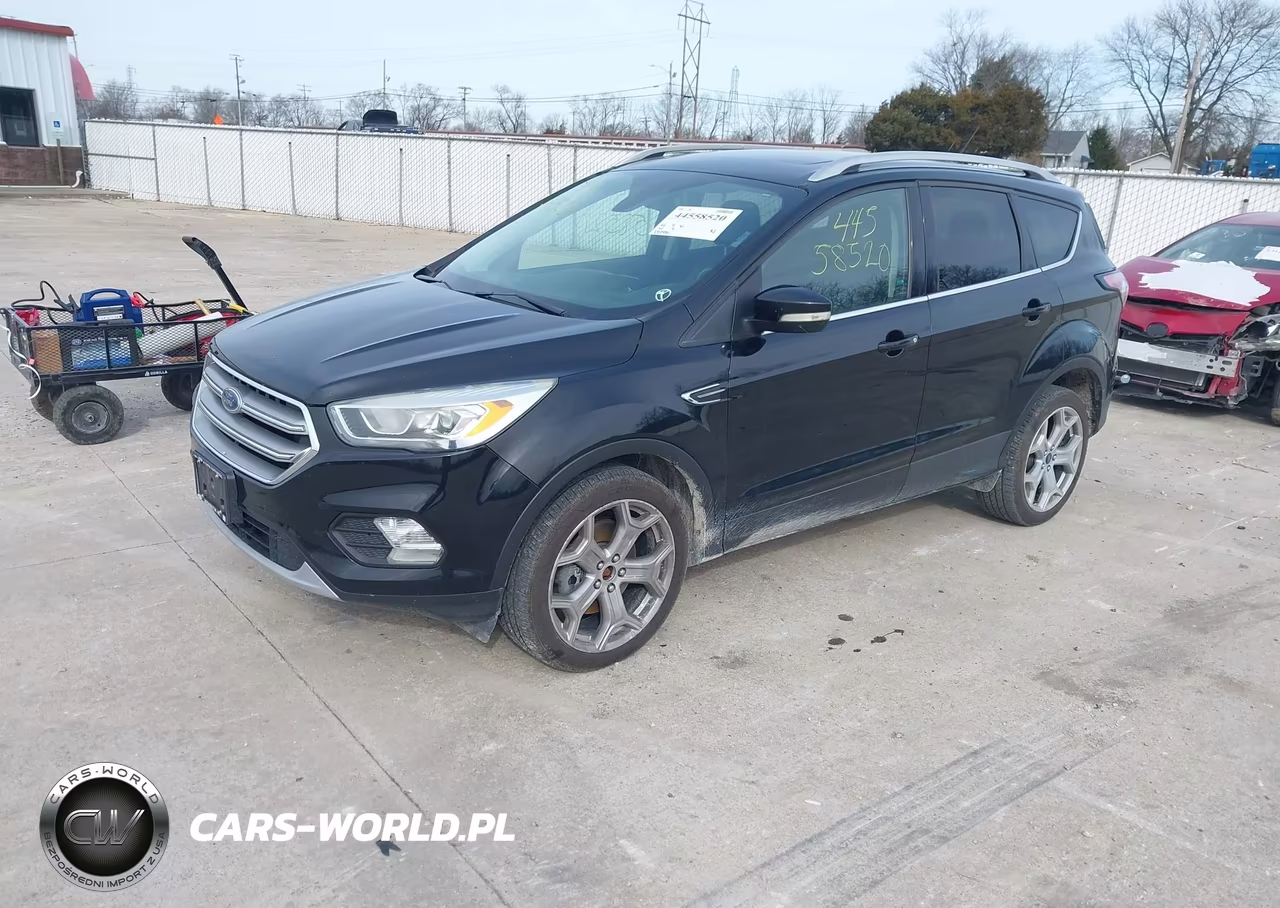 2017 Ford Escape Titanium VIN:1FMCU9J90HUC87603 - 2