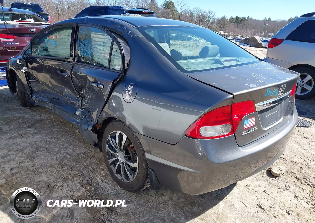 2010 Honda Civic Lx VIN:2HGFA1F53AH551330 - 3