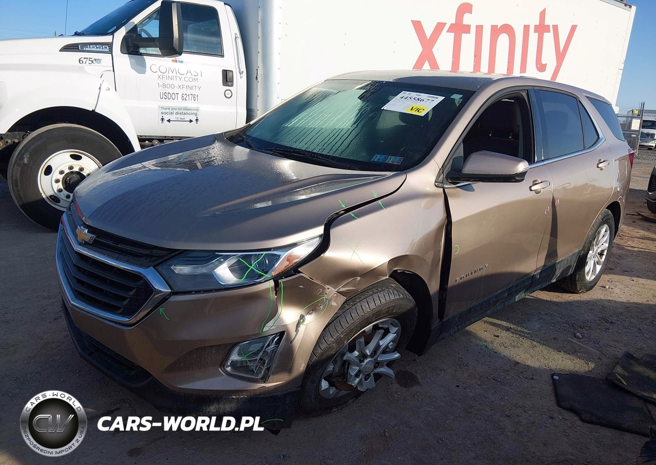 2018 Chevrolet Equinox Lt VIN:2GNAXJEV2J6350627 - 2