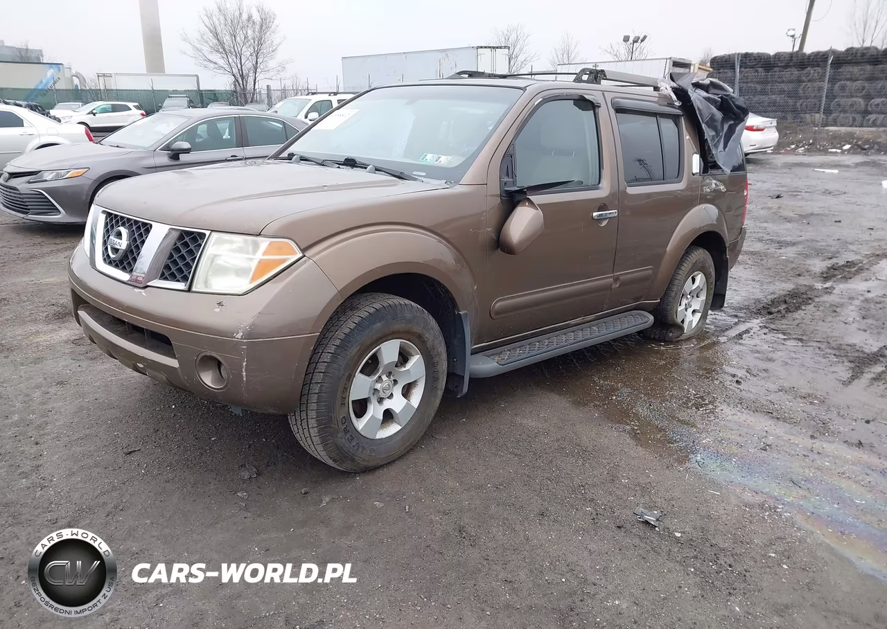 2005 Nissan Pathfinder Se VIN:5N1AR18W15C764384 - 2