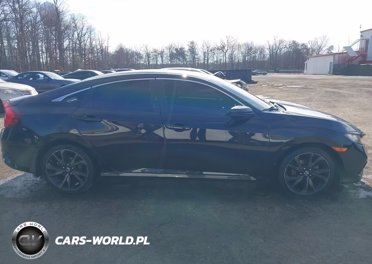 2019 Honda Civic Sport VIN:2HGFC2F80KH504817 - 13
