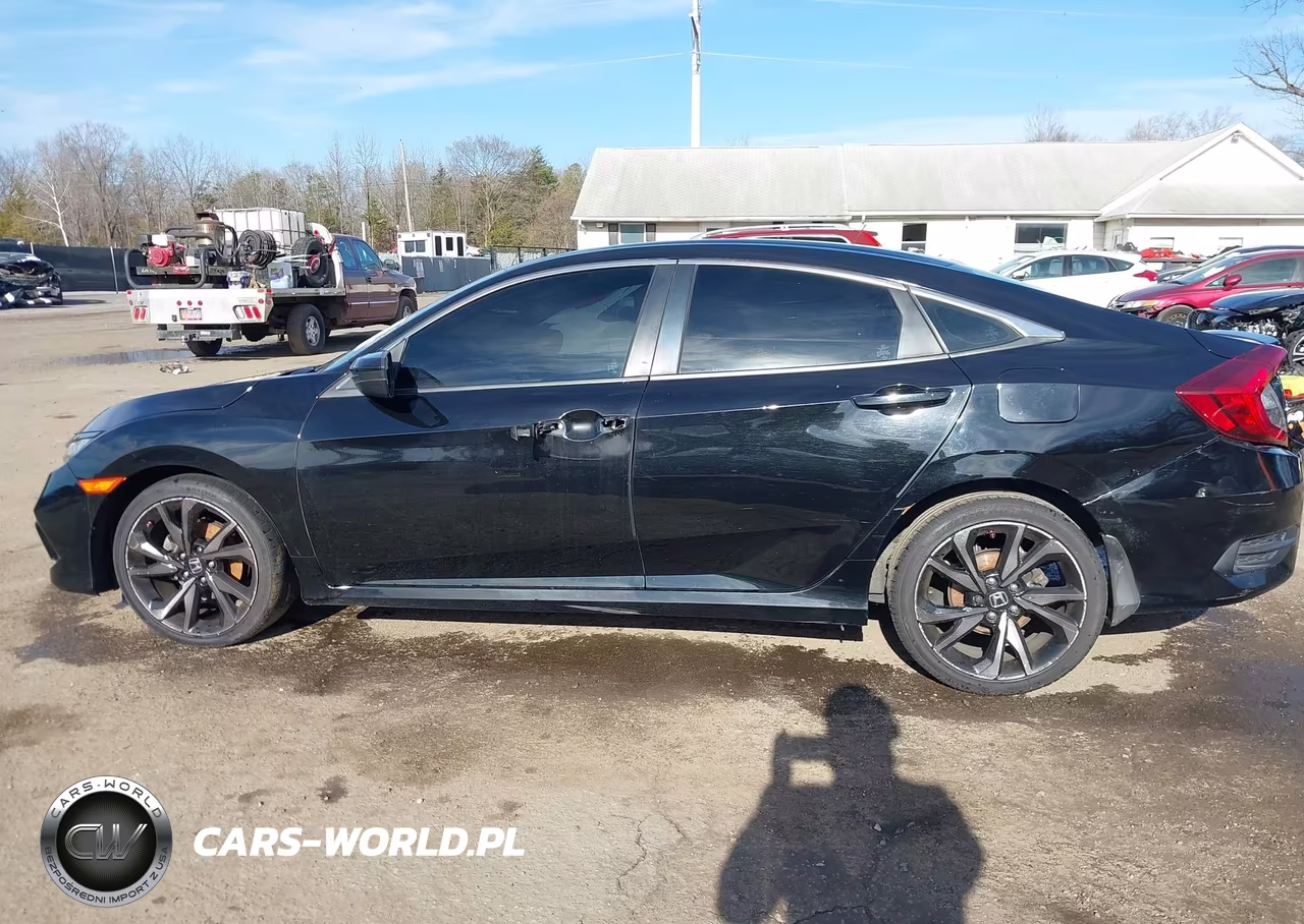 2019 Honda Civic Sport VIN:2HGFC2F80KH504817 - 14