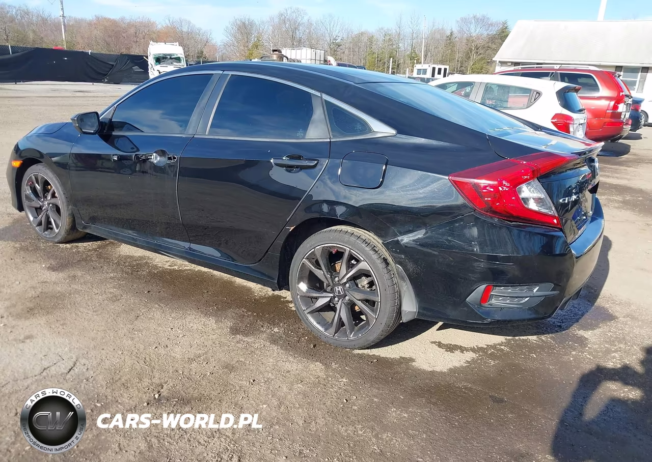 2019 Honda Civic Sport VIN:2HGFC2F80KH504817 - 3