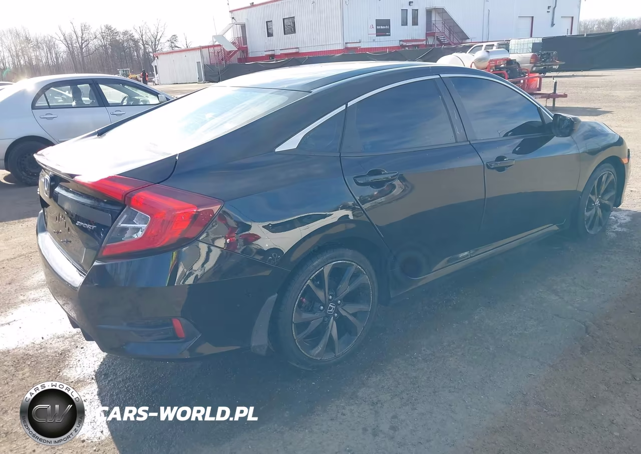 2019 Honda Civic Sport VIN:2HGFC2F80KH504817 - 4