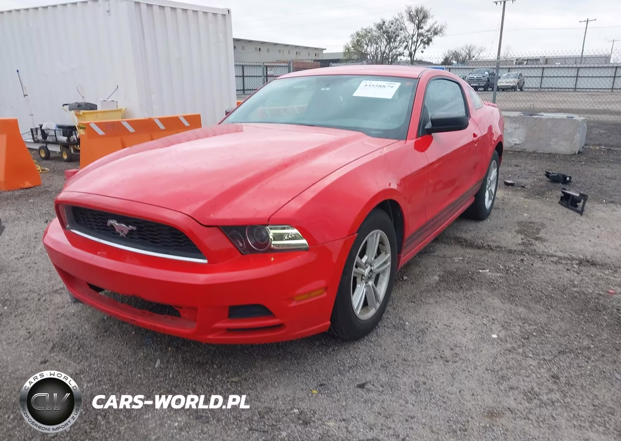 2013 Ford Mustang V6 VIN:1ZVBP8AM9D5259404 - 2