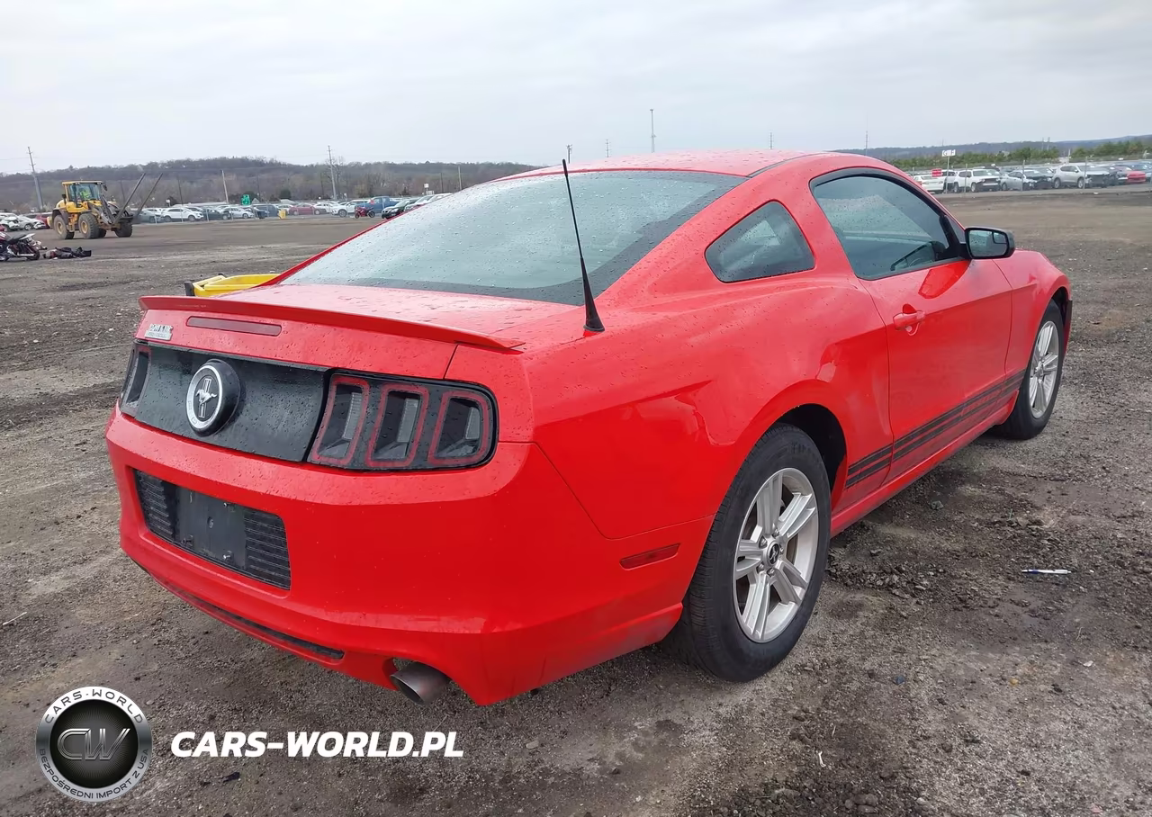 2013 Ford Mustang V6 VIN:1ZVBP8AM9D5259404 - 4