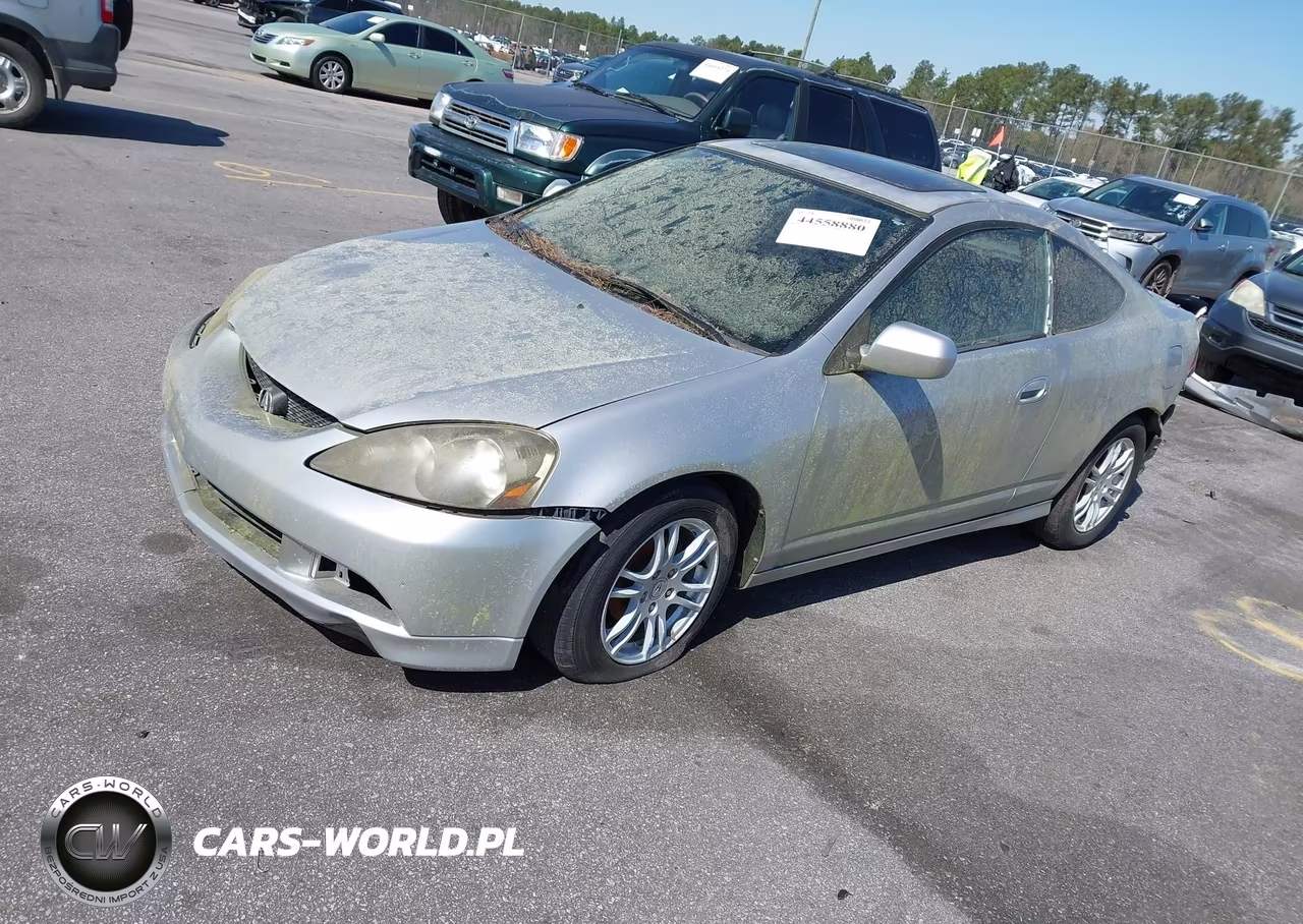 2005 Acura Rsx VIN:JH4DC548X5S005299 - 2