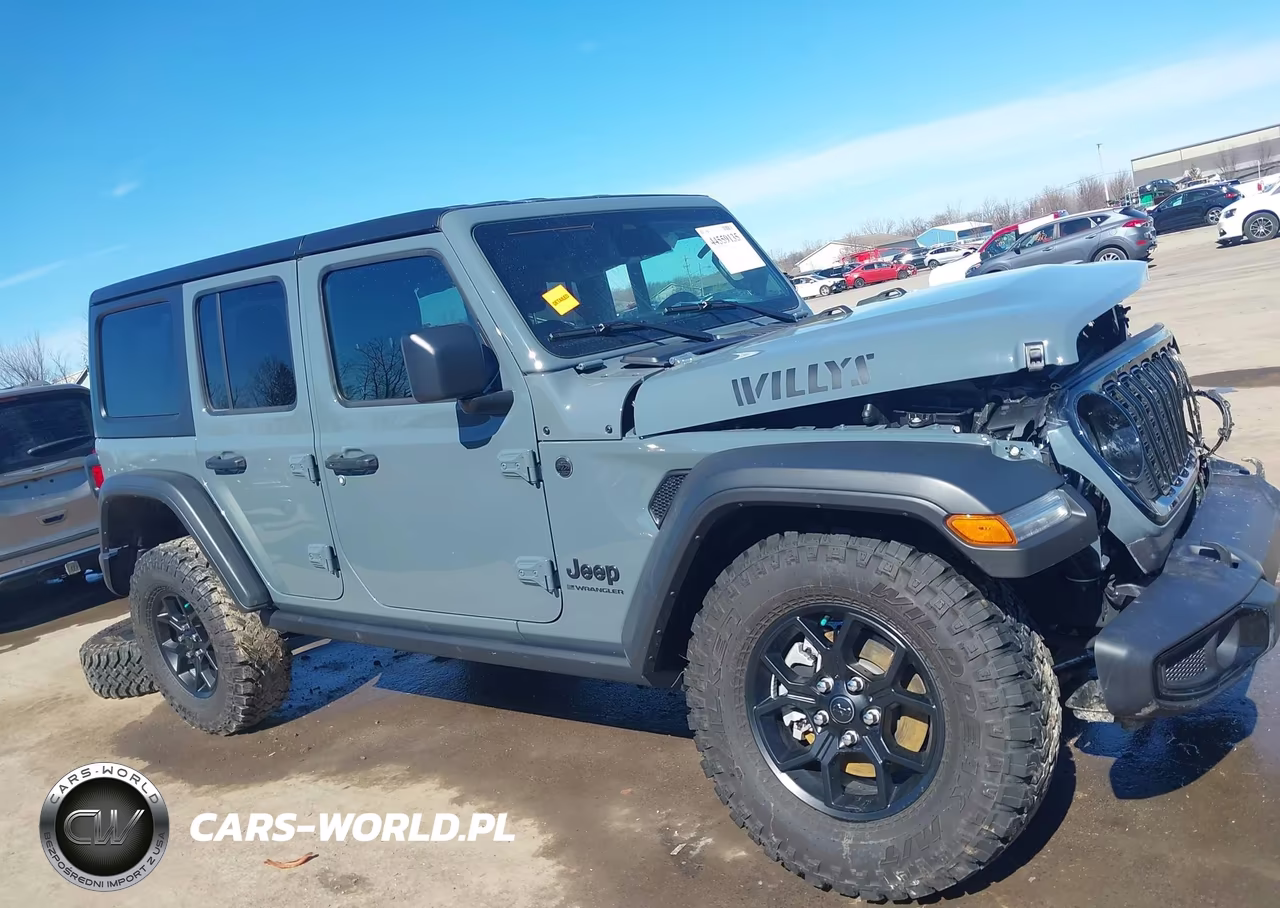 2025 Jeep Wrangler 4-Door Willys 4X4 VIN:1C4PJXDN3SW657756 - 14