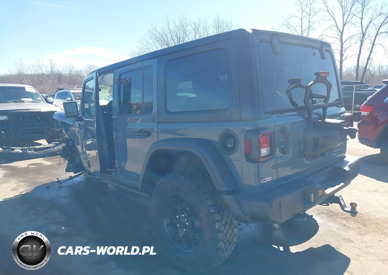 2025 Jeep Wrangler 4-Door Willys 4X4 VIN:1C4PJXDN3SW657756 - 3