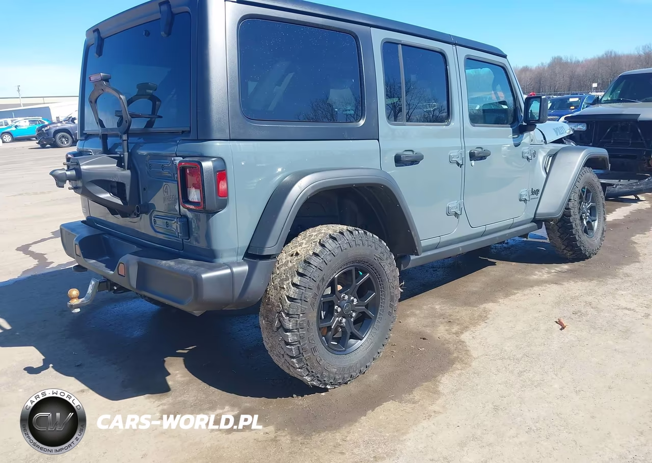 2025 Jeep Wrangler 4-Door Willys 4X4 VIN:1C4PJXDN3SW657756 - 4