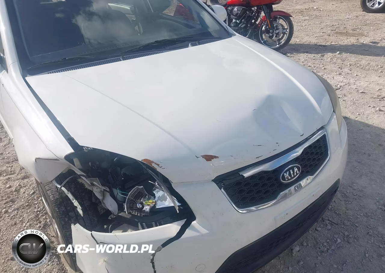 2011 Kia Rio Lx VIN:KNADH4A3XB6960613 - 10