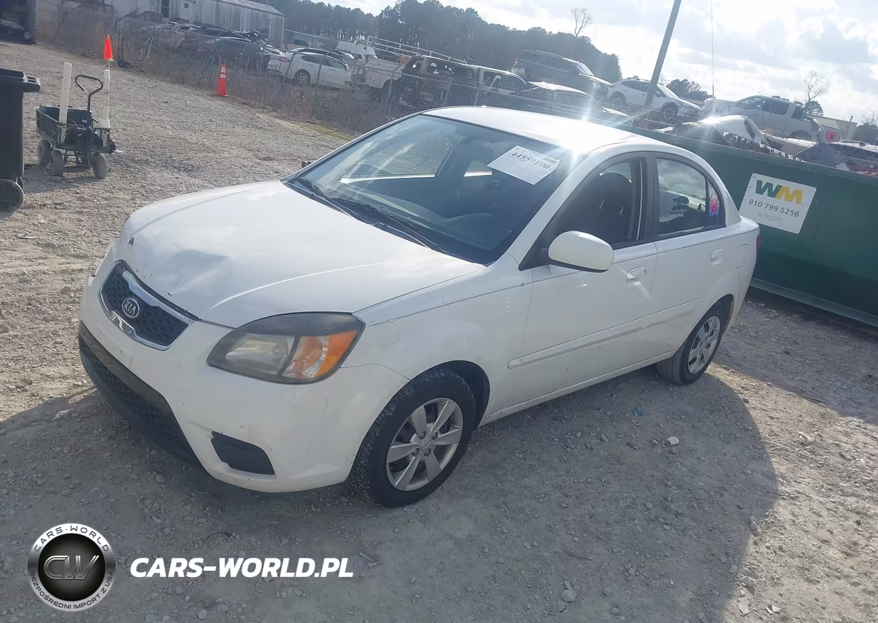 2011 Kia Rio Lx VIN:KNADH4A3XB6960613 - 2