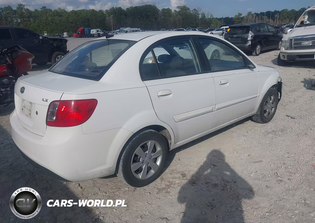 2011 Kia Rio Lx VIN:KNADH4A3XB6960613 - 4