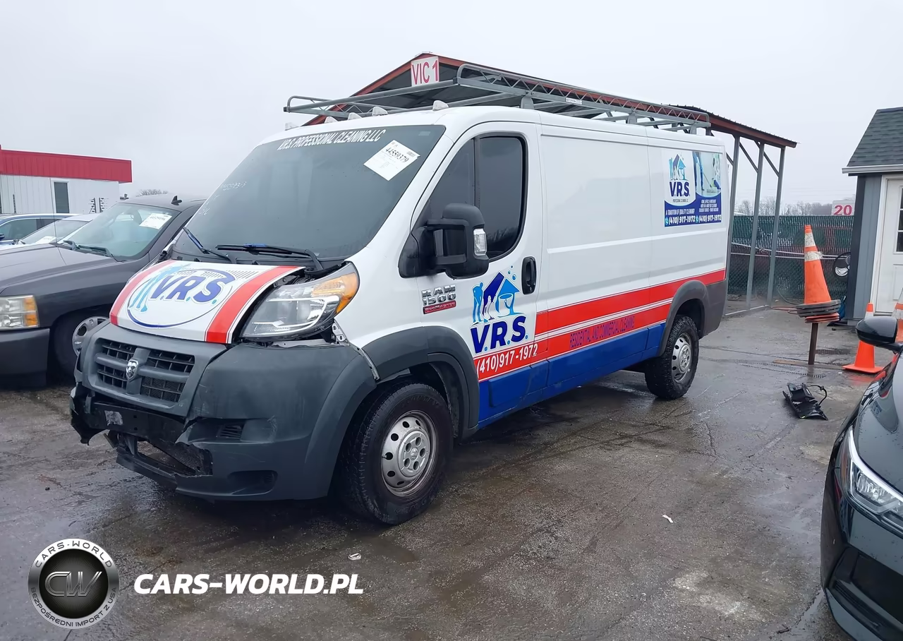 2015 Ram Promaster 1500 Low Roof VIN:3C6TRVAG2FE510062 - 2